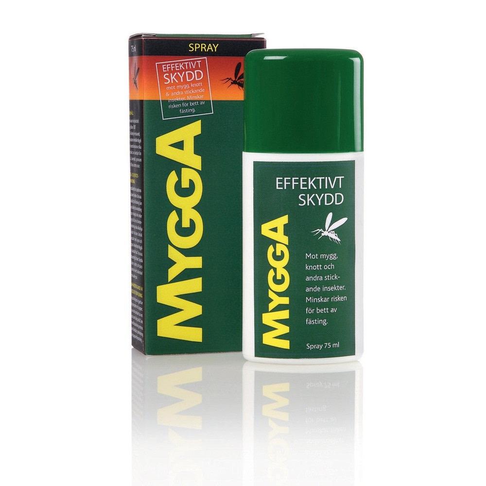 Mygga Mosquito Spray 75 ml – plantebasert myggmiddel med lavendel og geranium