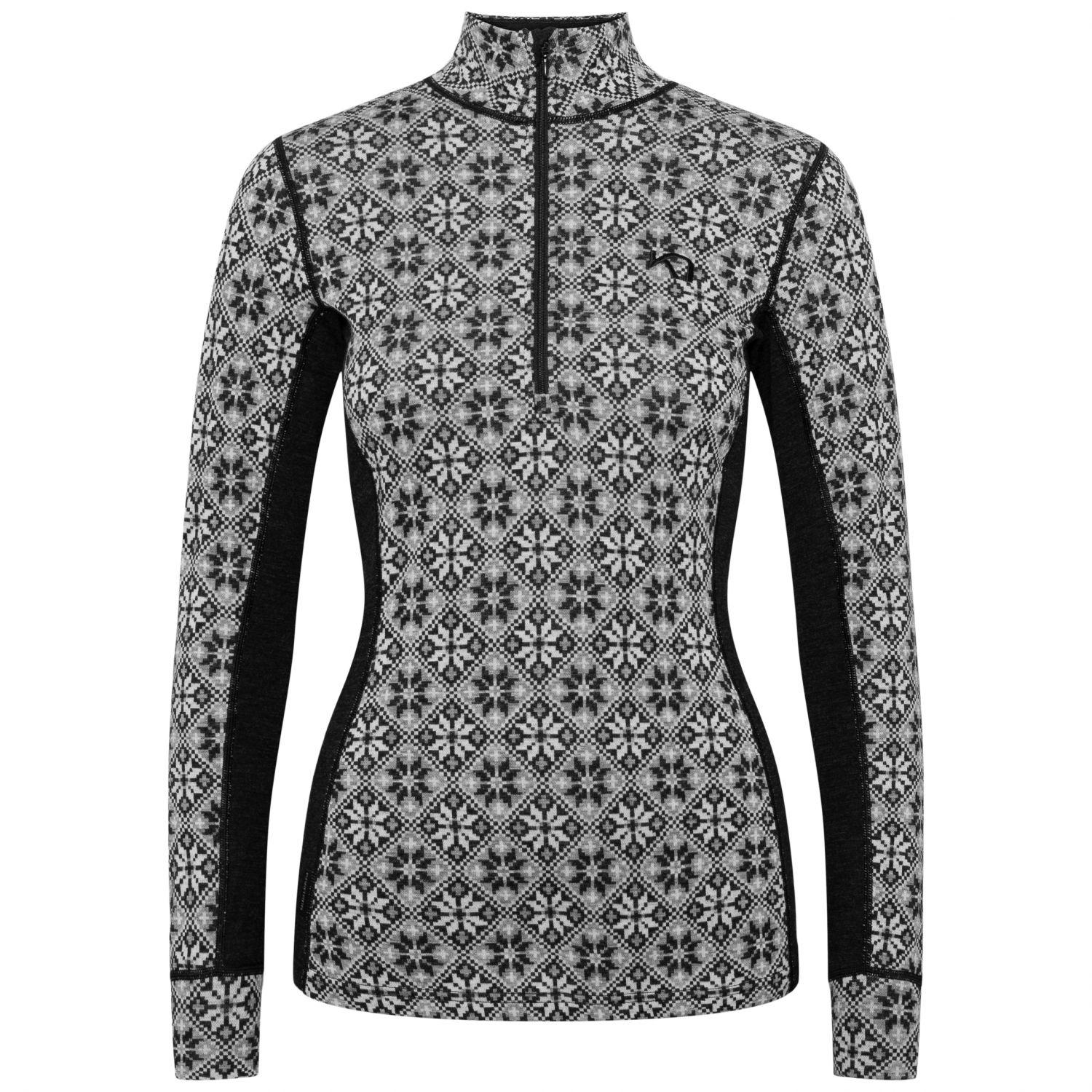 Kari Traa Rose half-zip undertrøye dame i svart