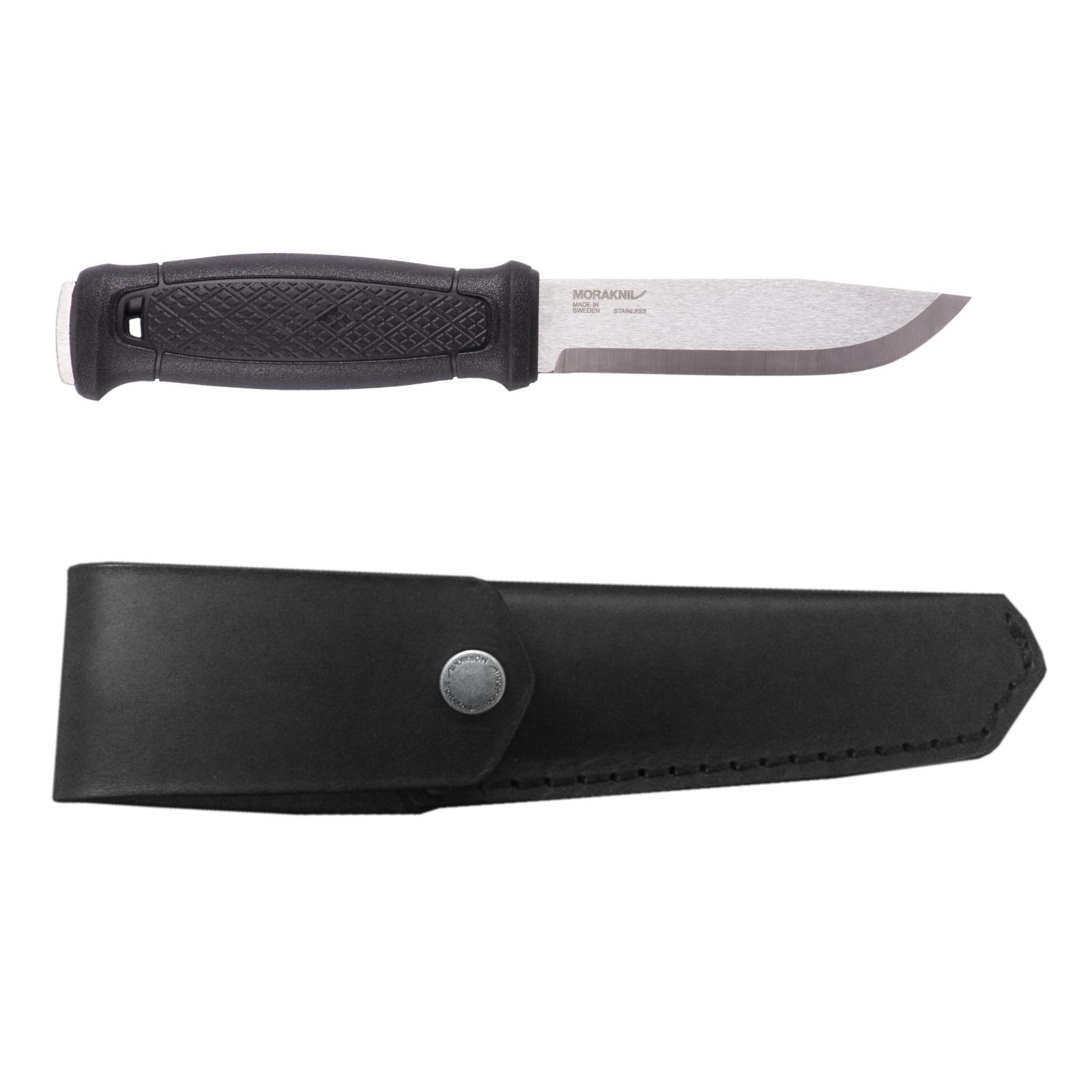 Morakniv Garberg Black – heltange fastbladkniv for bushcraft og overlevelse