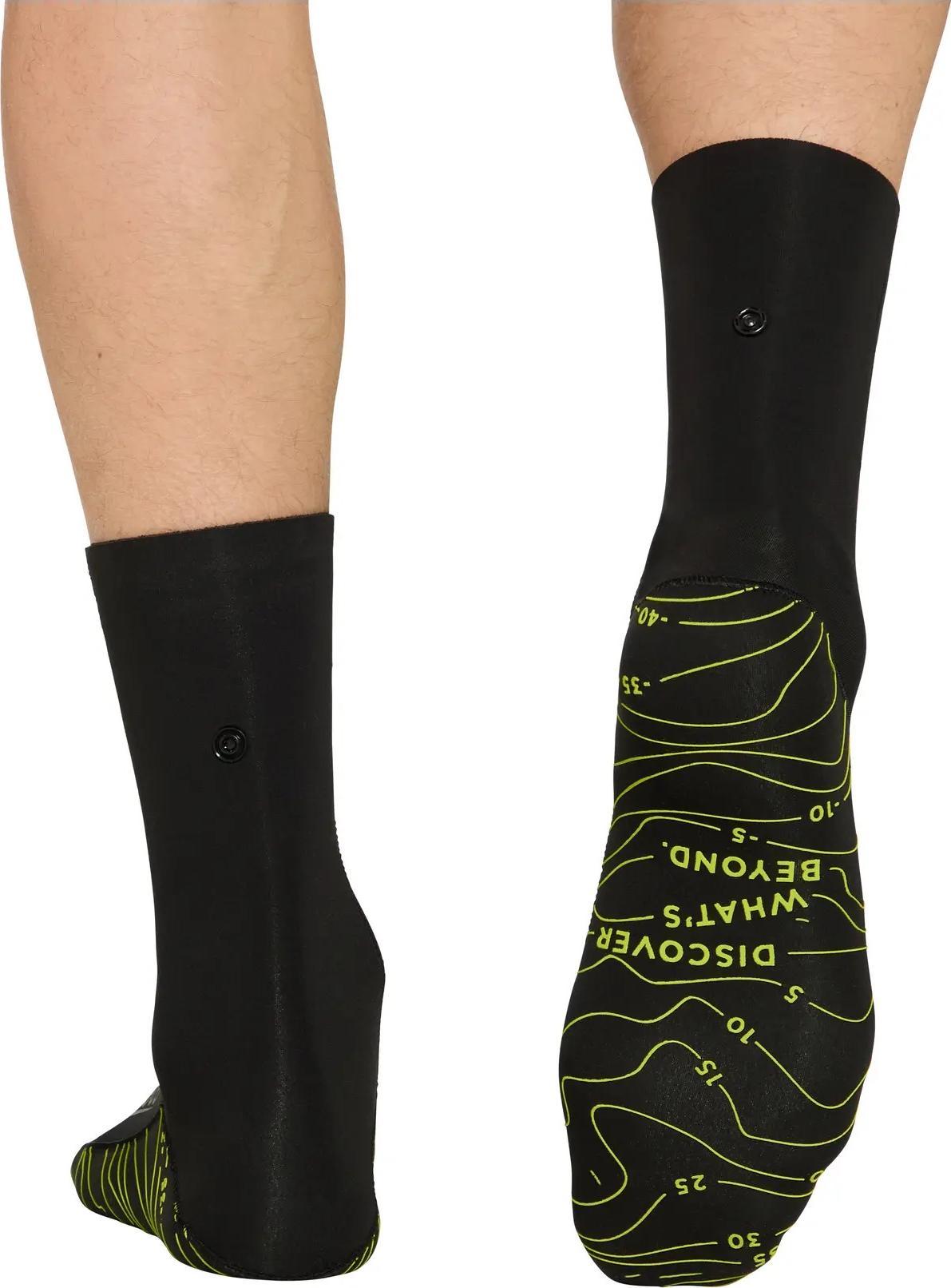Zoggs Unisex 2mm neopren svømmesokker – for åpent vann-svømming og padling