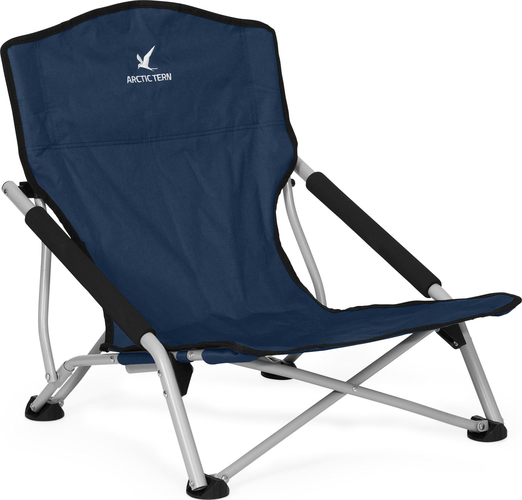 Arctic Tern Beach Chair i Ensign Blue – solid campingstol med stålramme