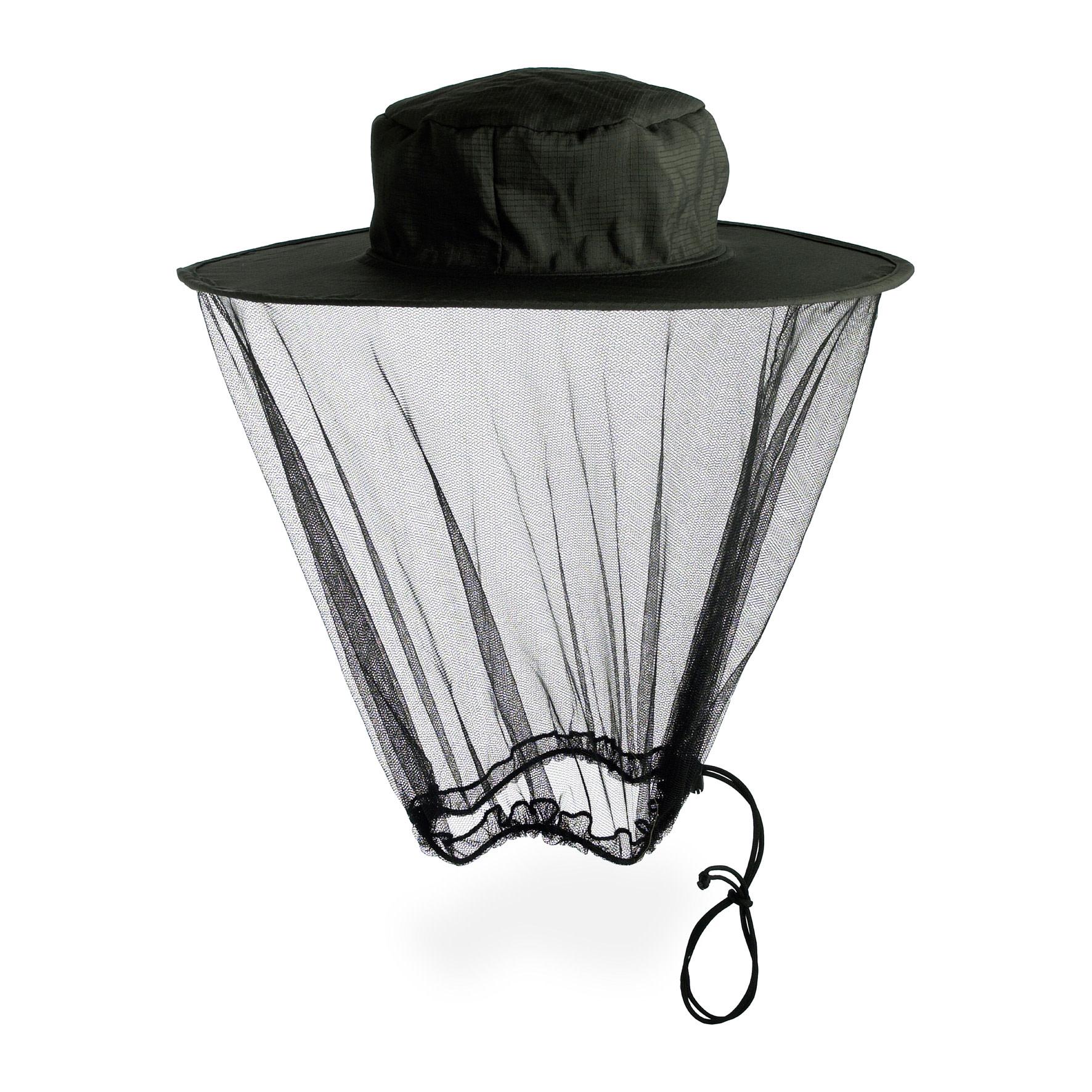 Lifesystems Midge Mosquito Head Net Hat svart hodenett med brem