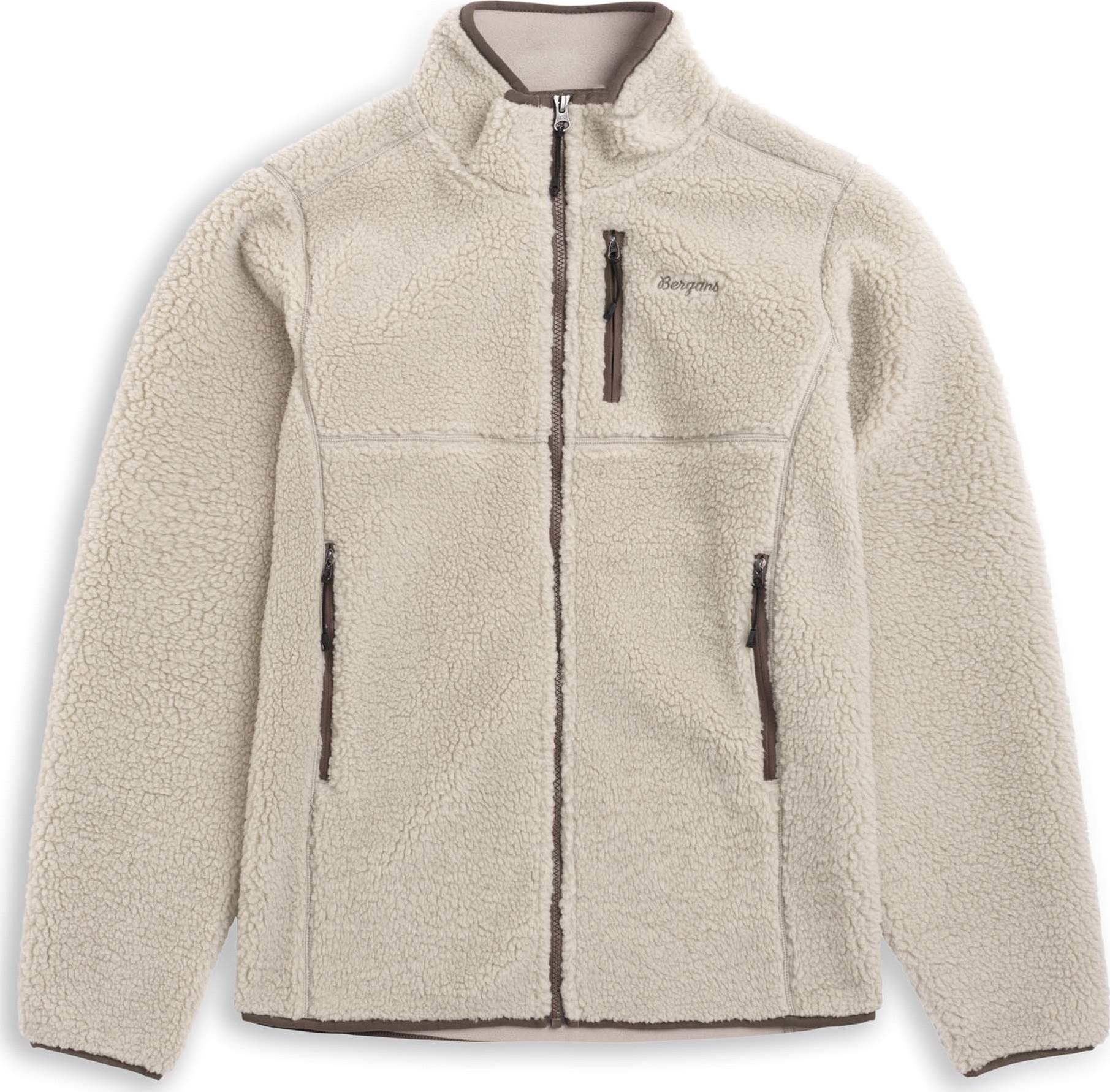 Bergans Women's Lunnan Pile Fleece Jacket i sandbeige
