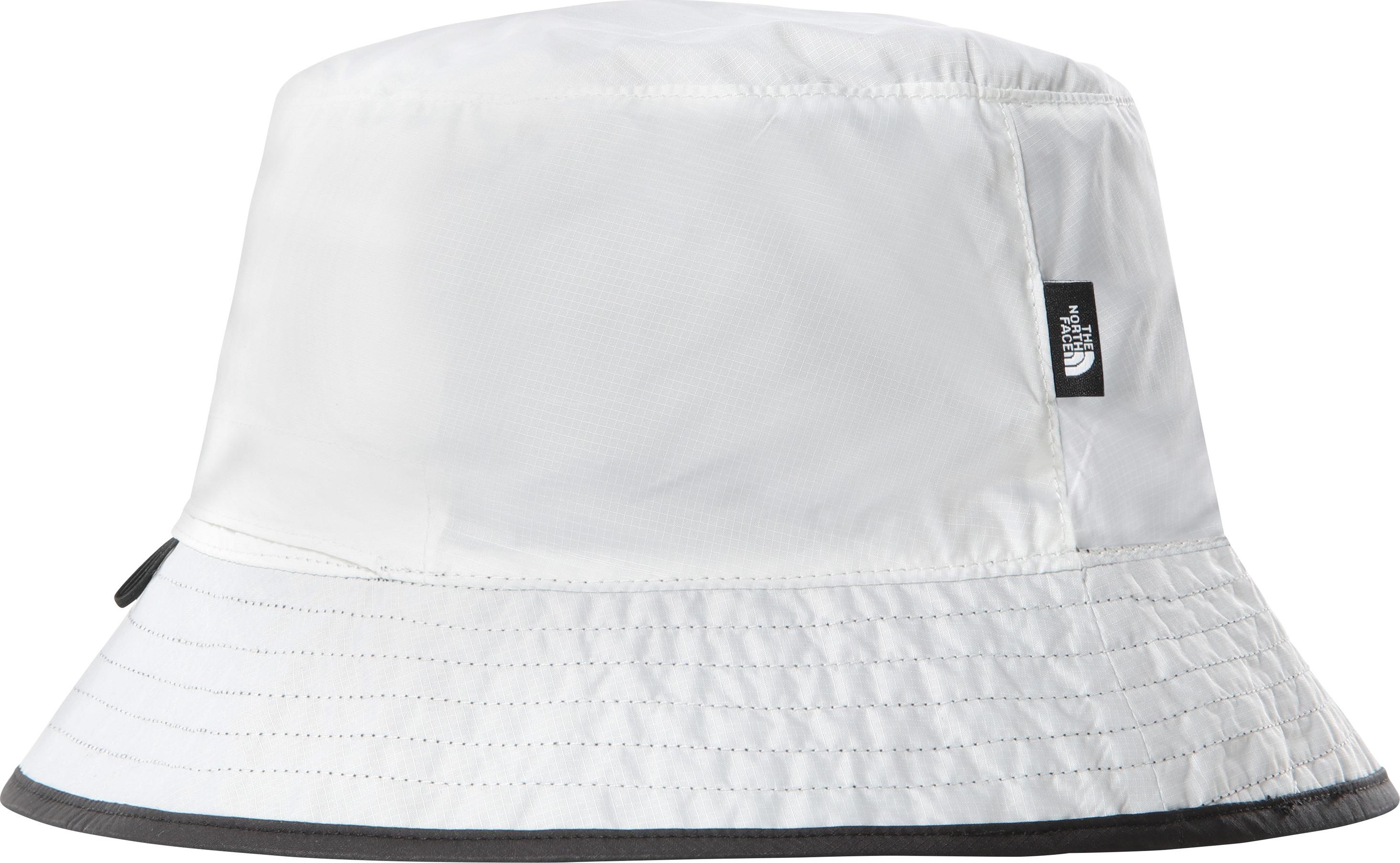 The North Face Sun Stash Reversible Hat – vendbar solhatt i svart og hvitt