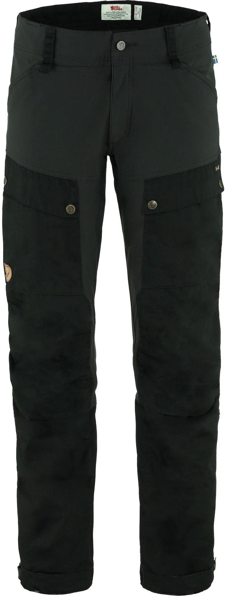 Fjällräven Keb Trousers herre – ikonisk turbukse i G-1000 Eco-duk i svart
