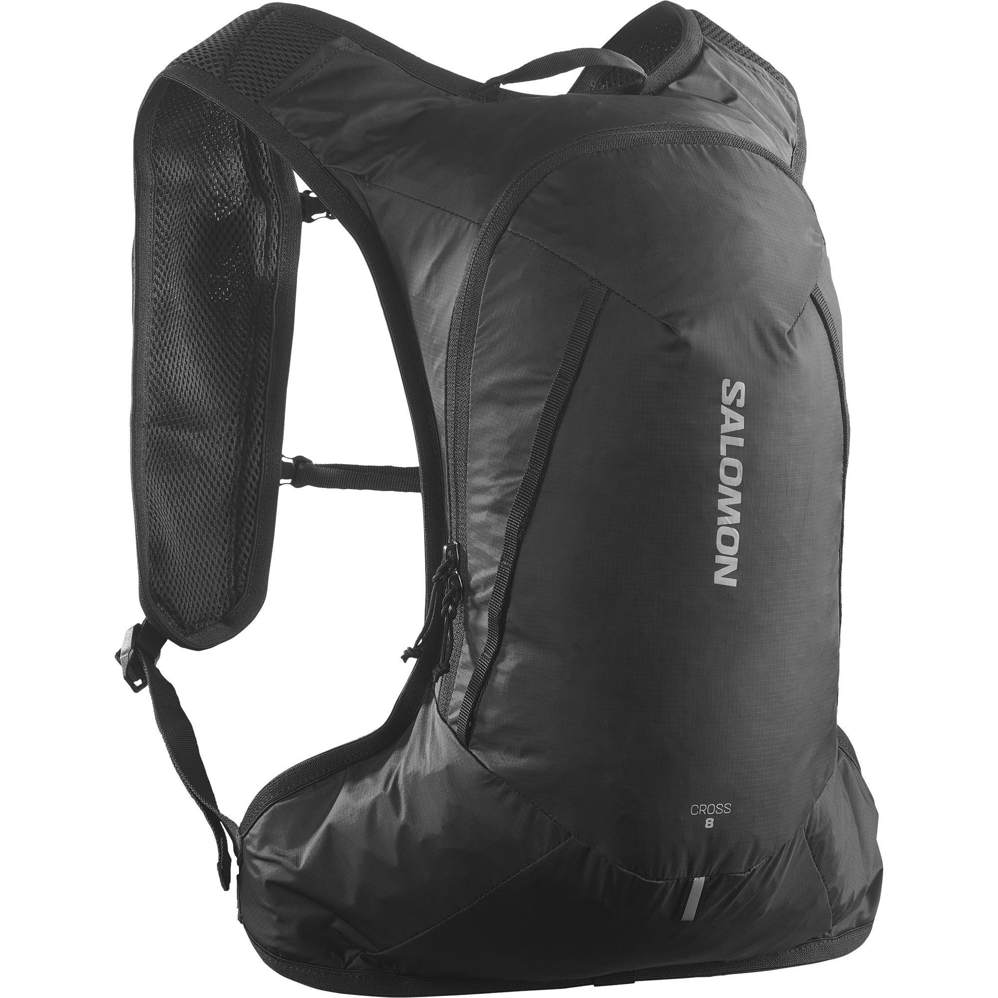 Salomon Cross 8 drikkesekk – kompakt sekk for løping og fottur med 8 liter volum