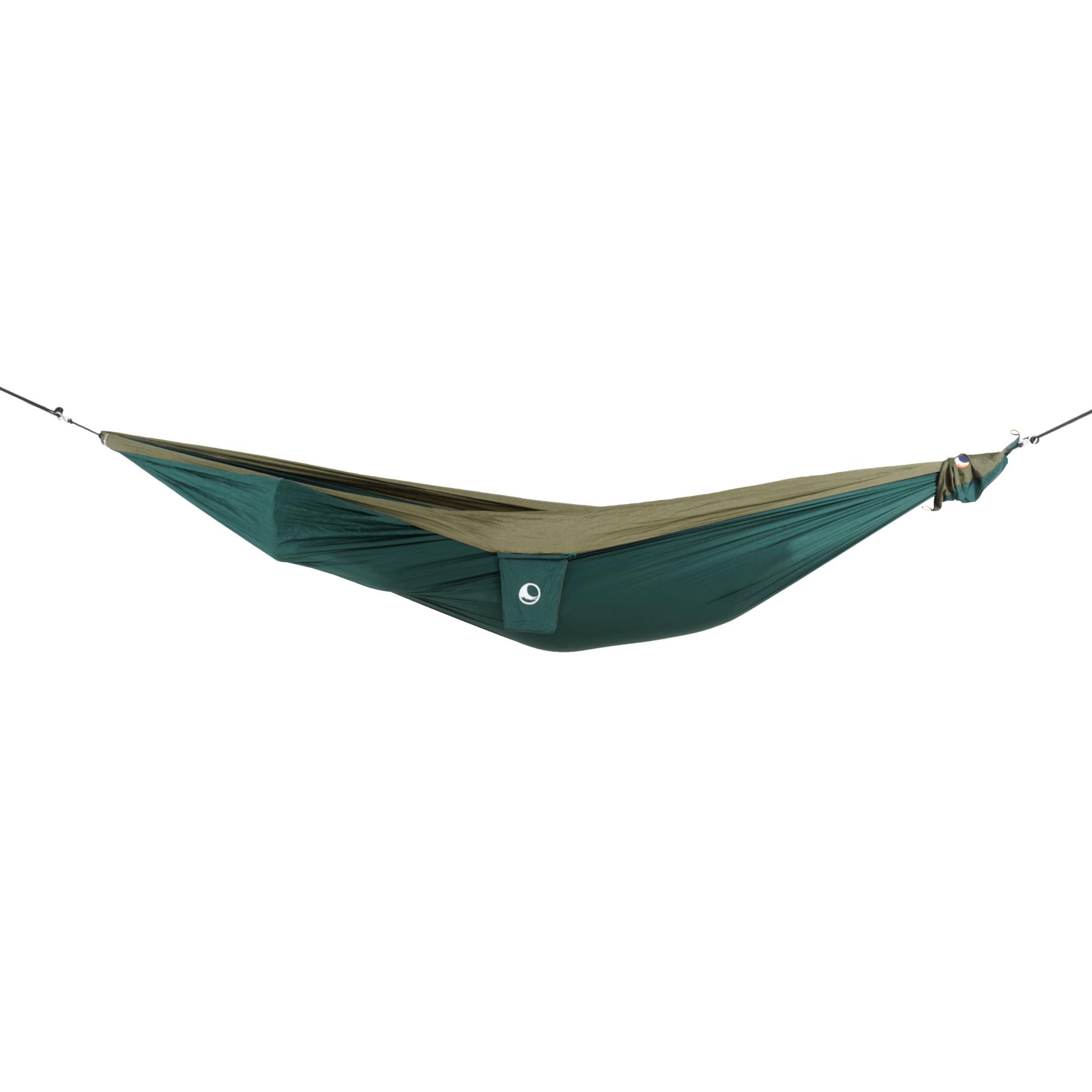 Ticket to the Moon King Size Hammock i Forest/Army Green – bred dobbelhengekøye