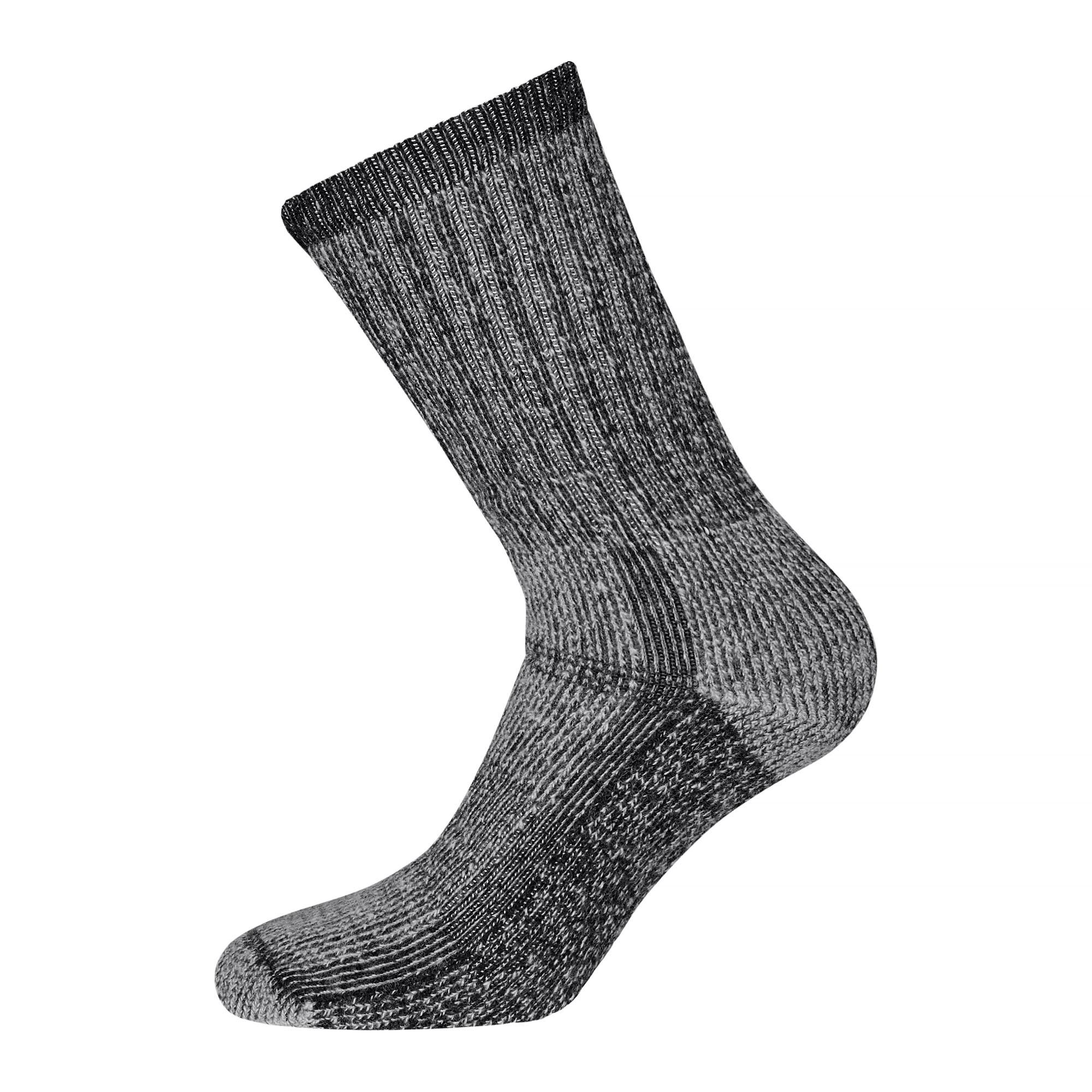 Urberg Mountain Trail Merino Sock i asphalt – norsk merino tursokk