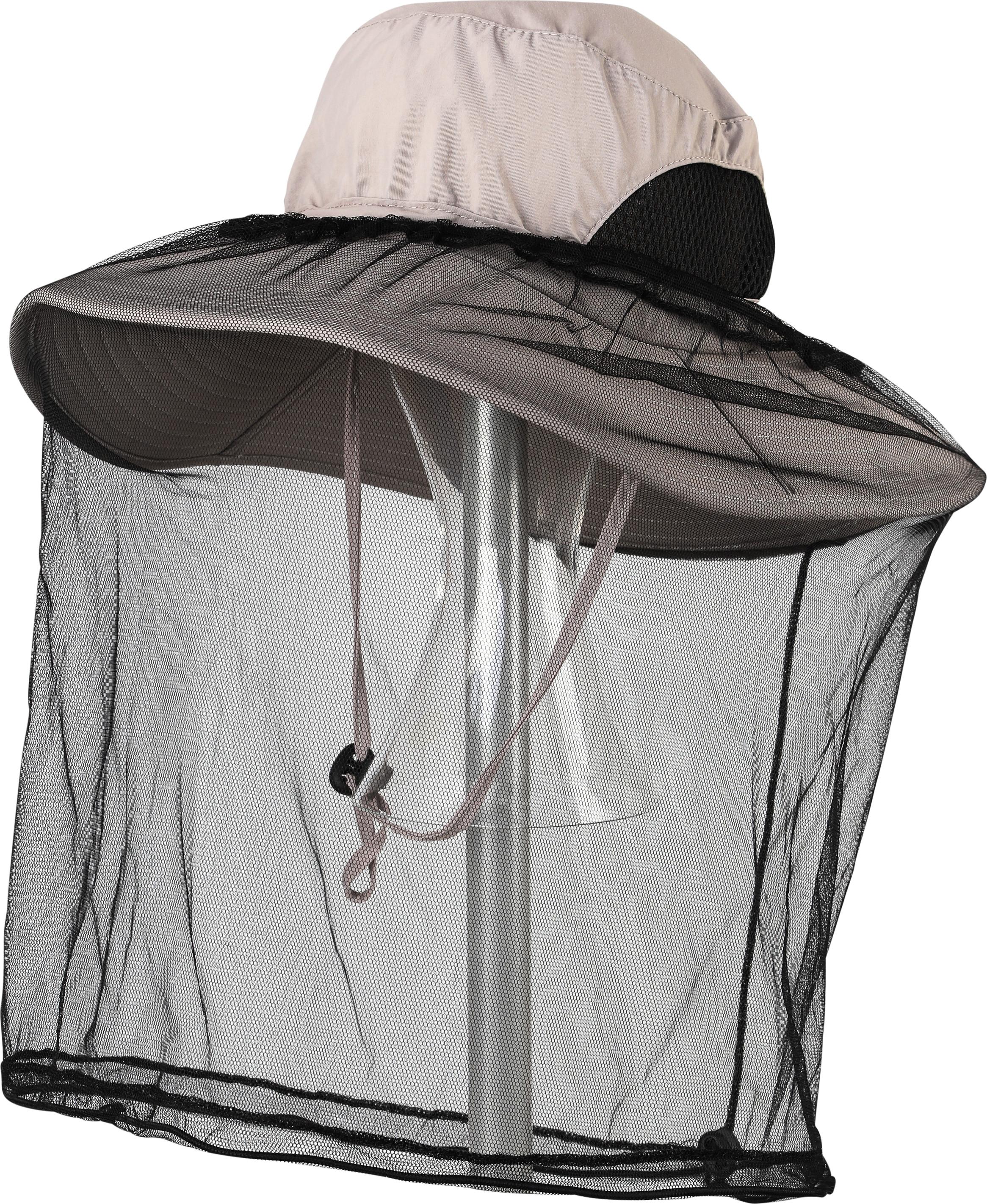 iFish Hatt med Myggnett beige bredbremmet mygghatt