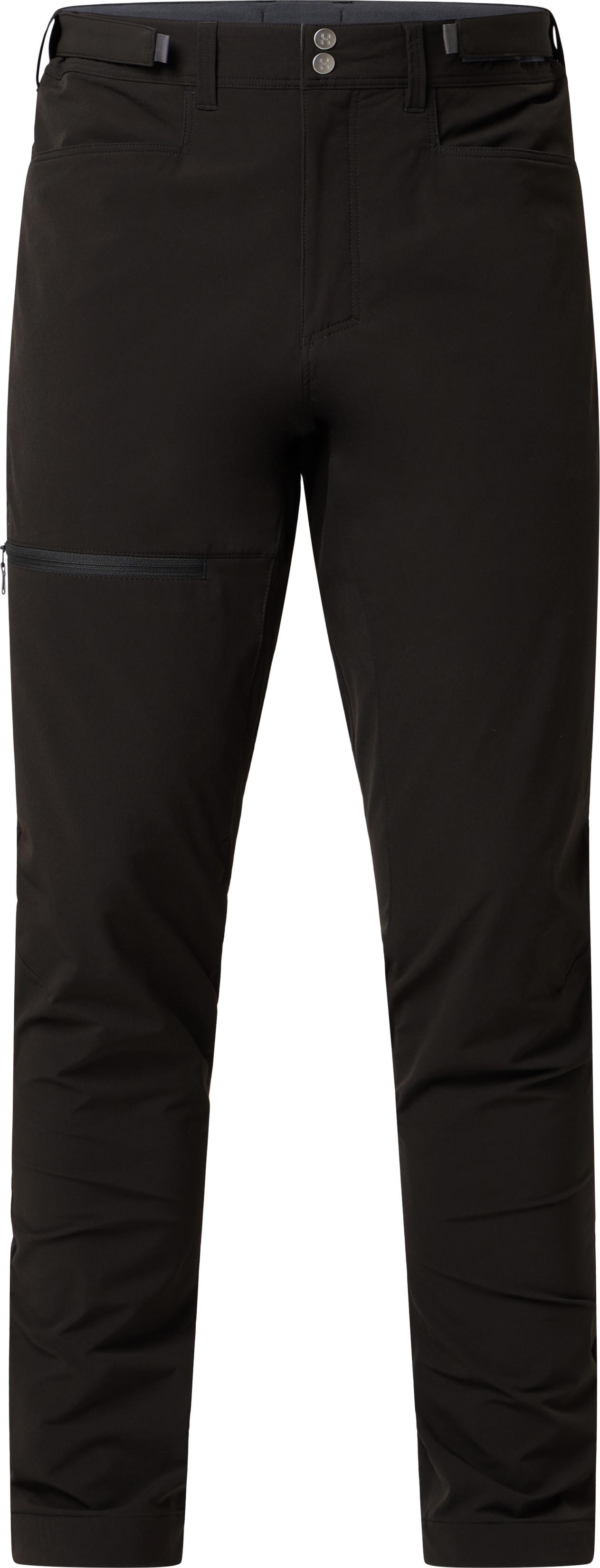 Haglöfs Front Flex Pant herre – lett turbukse i svart med 4-veis stretch