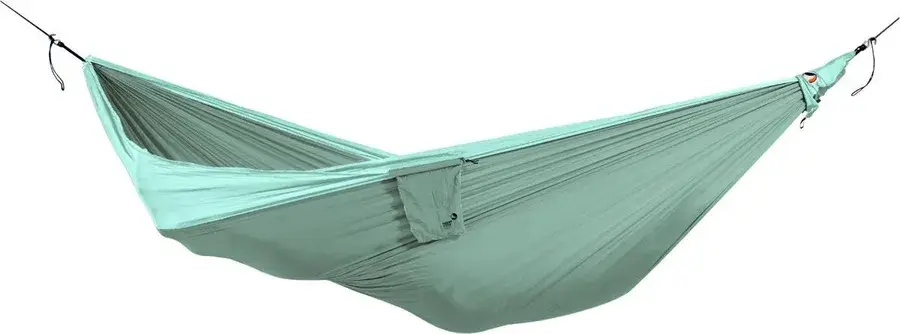 Ticket to the Moon King Size Hammock i Jade Green/Mint – bred dobbelhengekøye