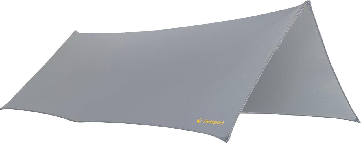 Helsport Adventure SL 4 Tarp i grå og gult – stor lett tarp med 3000 mm vannsøyle