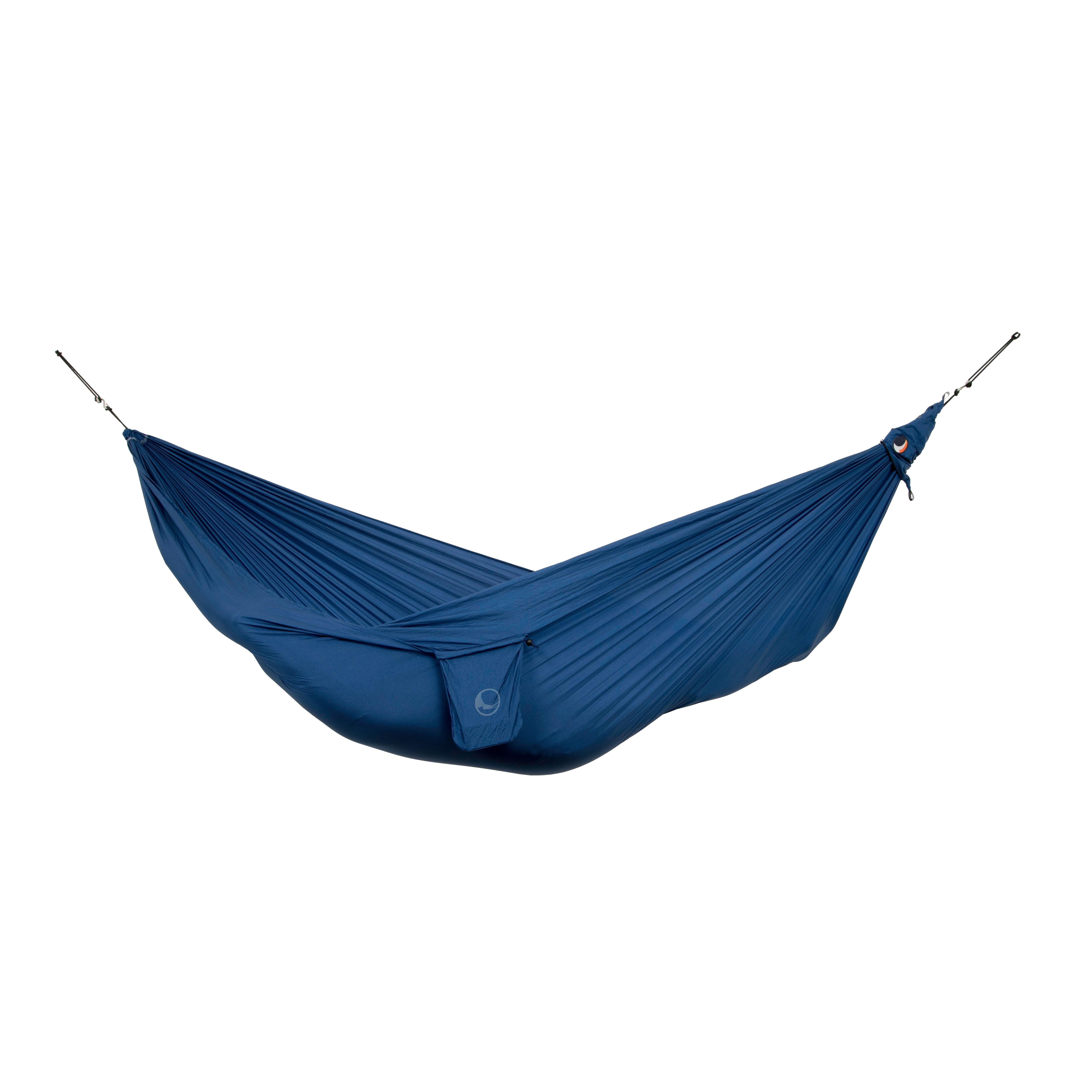 Ticket to the Moon Compact Hammock i Royal Blue – lett turhengekøye for pakking