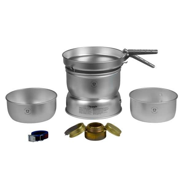 Trangia Stormkjøkken 25-1 UL i aluminium, stor modell til familietur