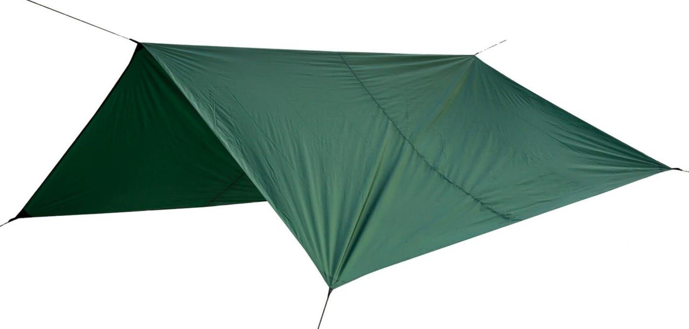 Bergans Tarp Medium Green – kompakt turparp i grønn polyester