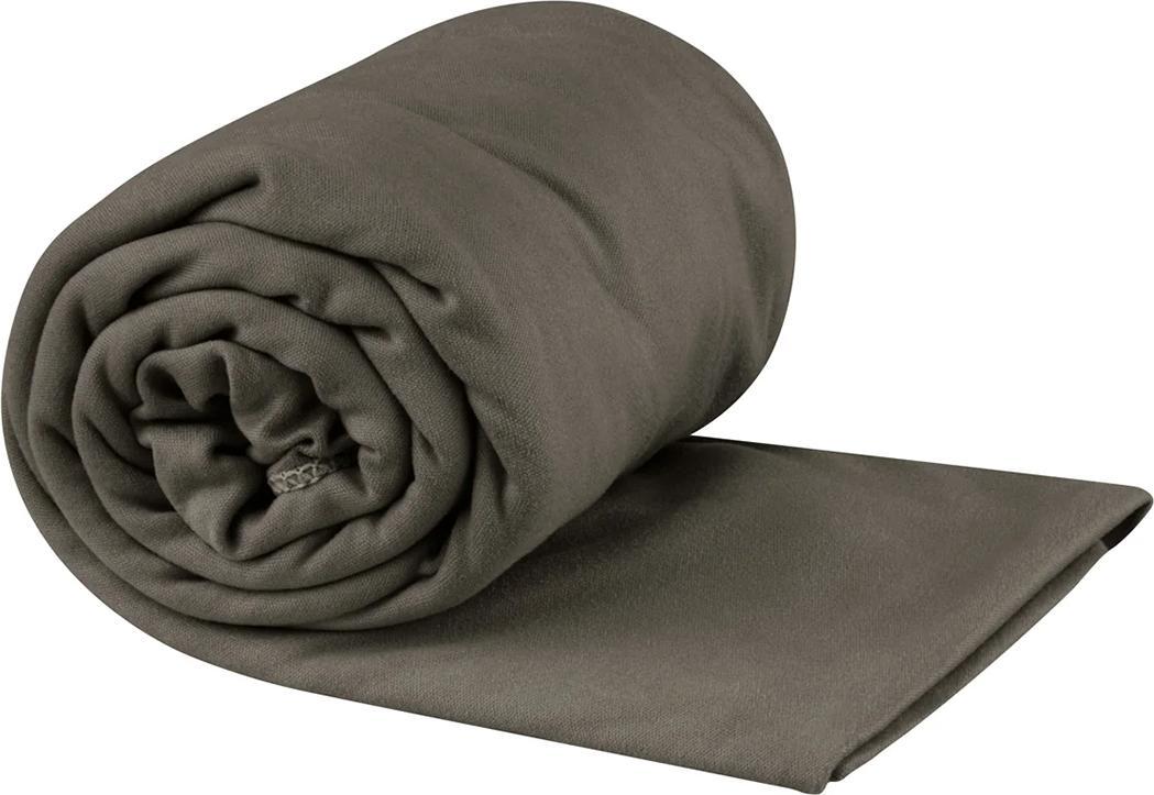 Sea to Summit Pocket Towel XL i lys Beluga-hvit farge
