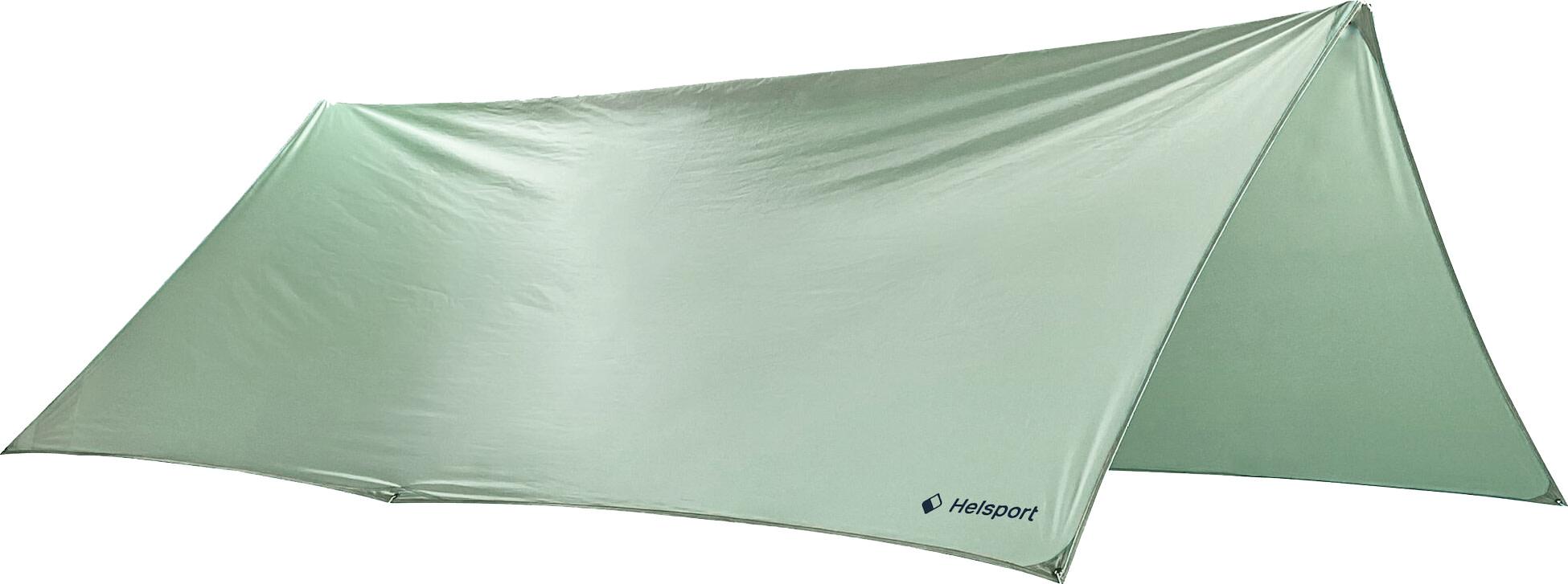 Helsport Seeker 4 Tarp i granittgrønn og midnattsblå – stor tarp til 4 personer