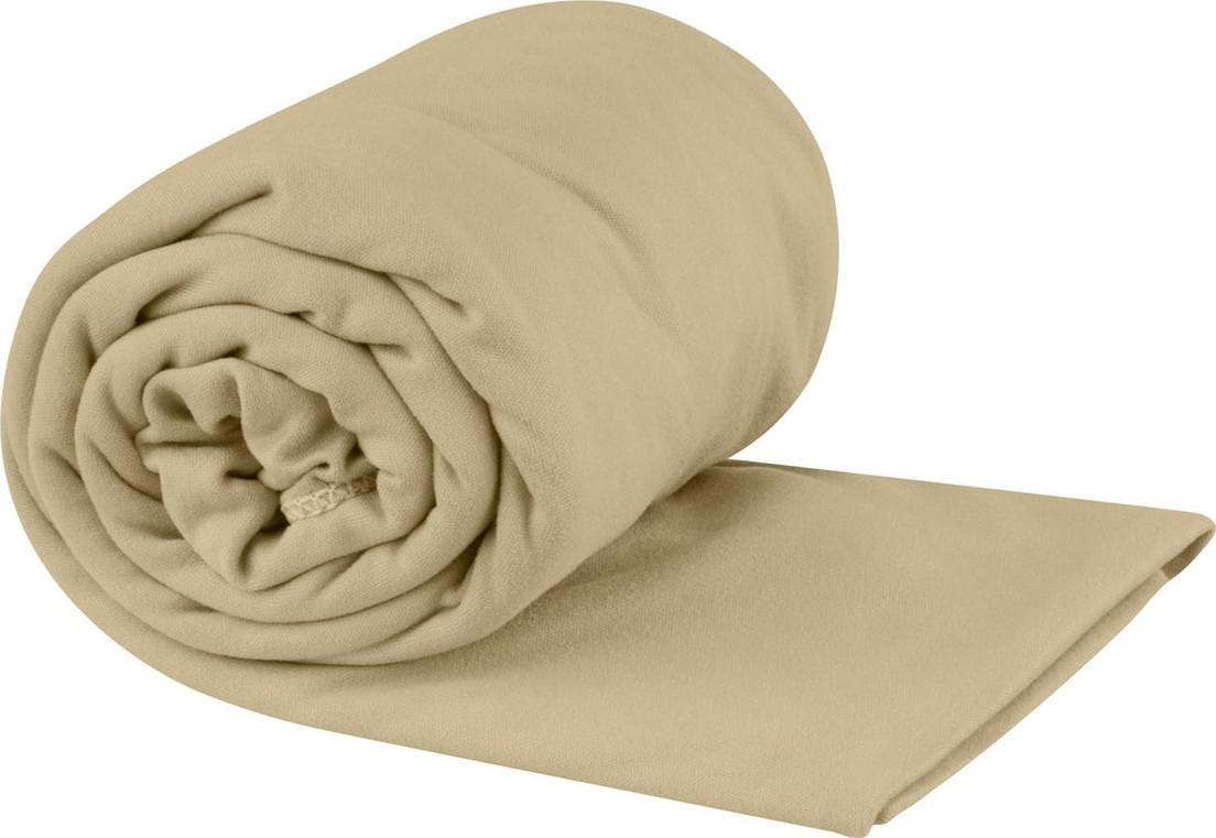Sea to Summit Pocket Towel XL i varm Desert-brun farge