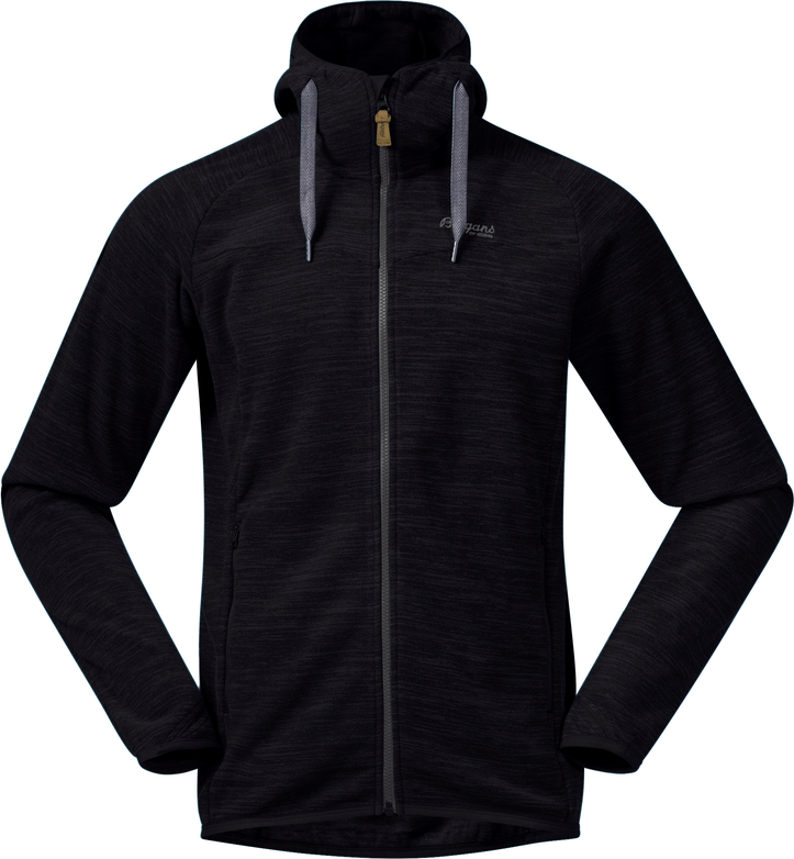 Bergans Men's Hareid Fleece Jacket i olivengrønn