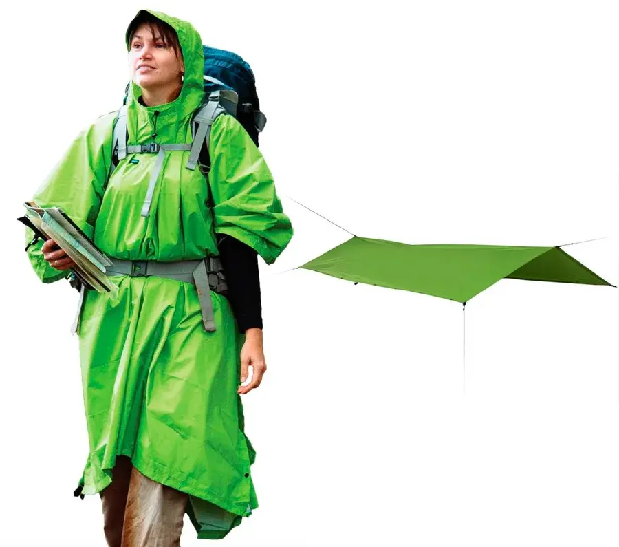 Sea To Summit Poncho med bivuakkfeste 150x266cm produktbilde