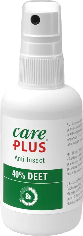 Care Plus Anti-Insect DEET 40% 60 ml – sterkt myggmiddel med 40 prosent DEET