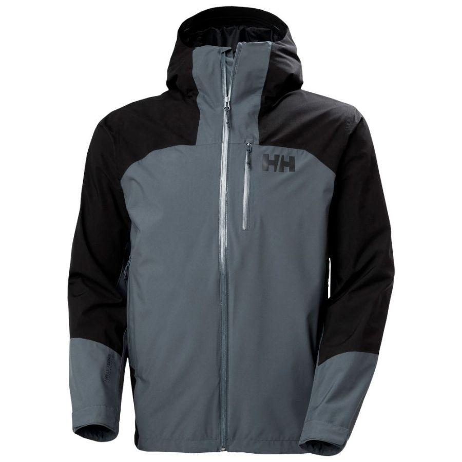Helly Hansen Loke 2L skalljakke herre i svart og grå farge